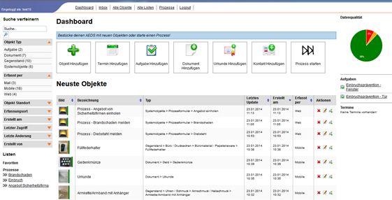Data Purse Portal - Prototype for the evaluation