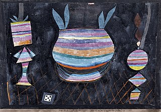 Paul Klee, "Stilleben mit Würfel", 1923